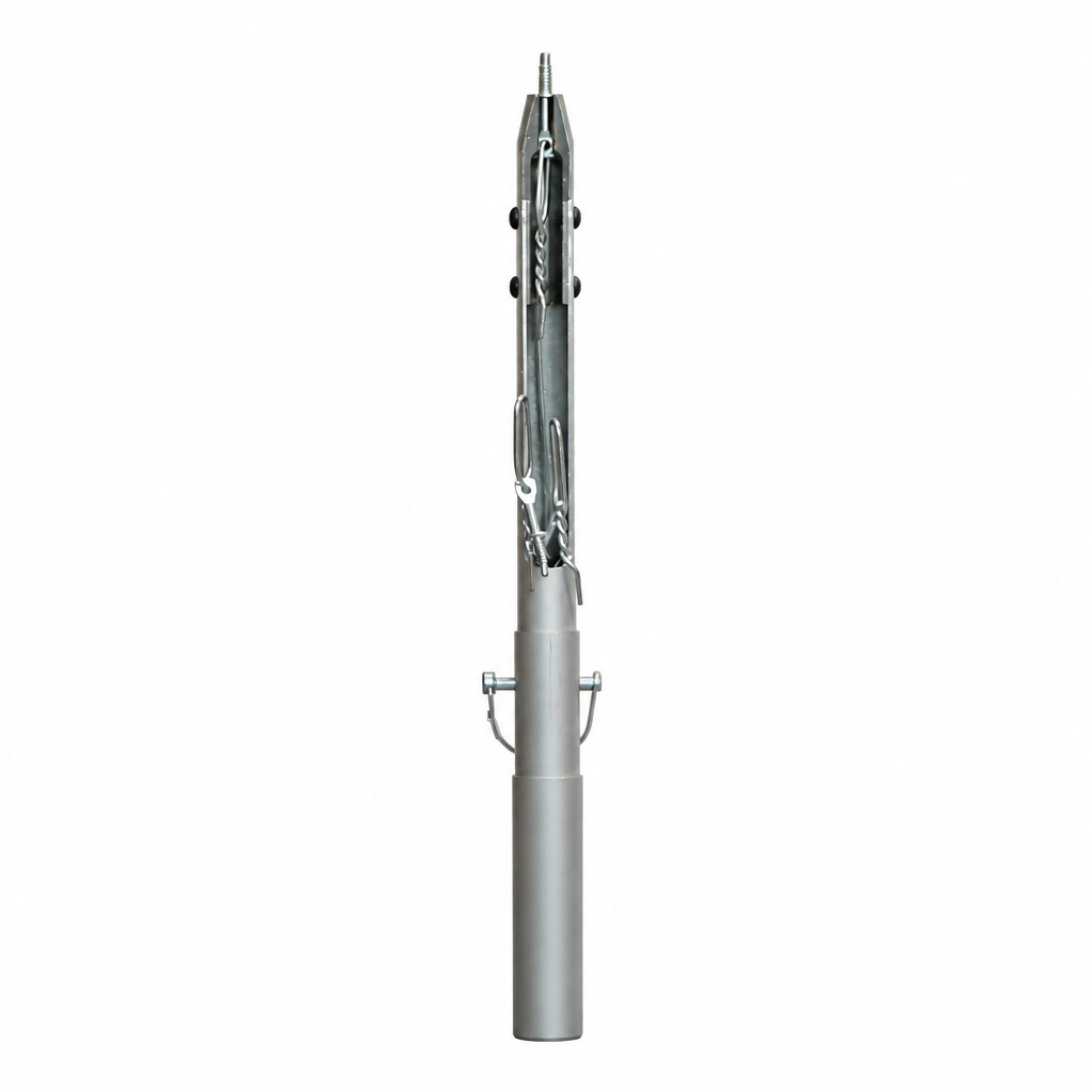 Eye Lag Extension Pole - Adjustable - Extends from 82.5" to 188" (up to 15 Foot 8 Inches / 4.77 m)